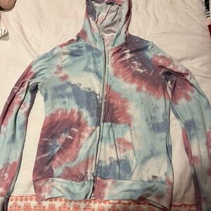 Victoria’s Secret PINK Tie-Dye Zip-Up Hoodie